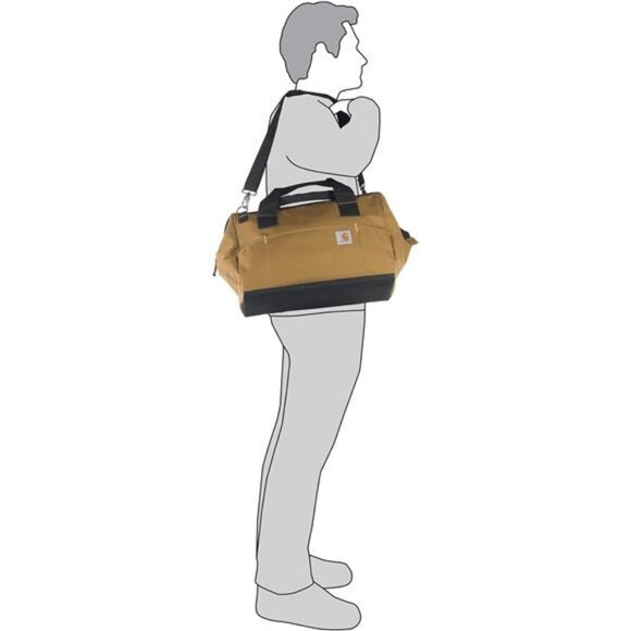 Tool Bag, Large (16-Inch), Brown - Picture 5 of 7